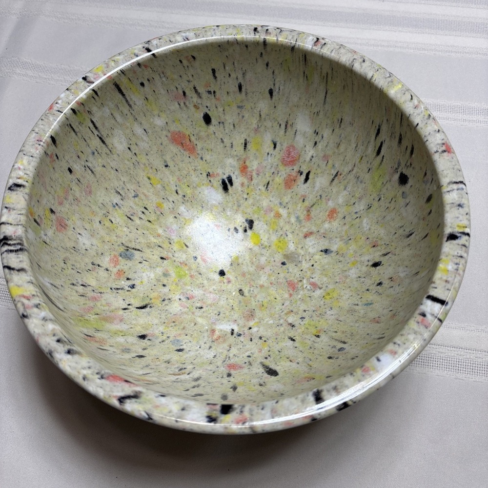 Texas Ware Confetti Splatter Mixing Bowl Melamine Model 111 Vintage 1950s-60s 10